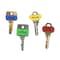 Key-Write Lucky Line Plastic Assorted Key Sleeve 40101 - alternate 2